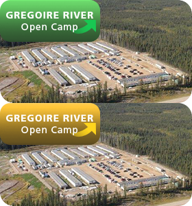 Gregoire River Open Camp - Button